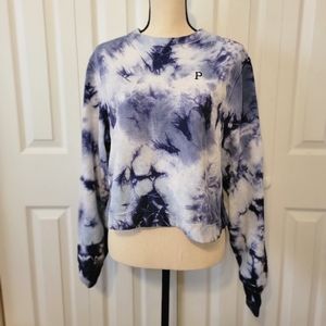 VS PINK Tye Dye Crewneck Sweatshirt